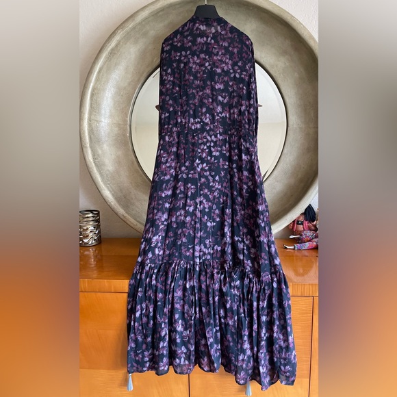 Bella Dahl Floral Print Ruffled
Hem Maxi Dress size XS - Picture 5 of 7